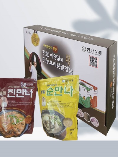 한달이영걸  진만나 순만나 - 500g(2봉지)